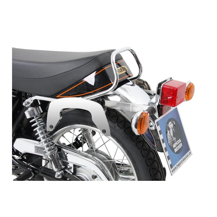 ヘプコ&ベッカー C-Bowサイドキャリア クローム SR400 6304541 00 02｜バイクパーツ・用品　ラバーマーク
