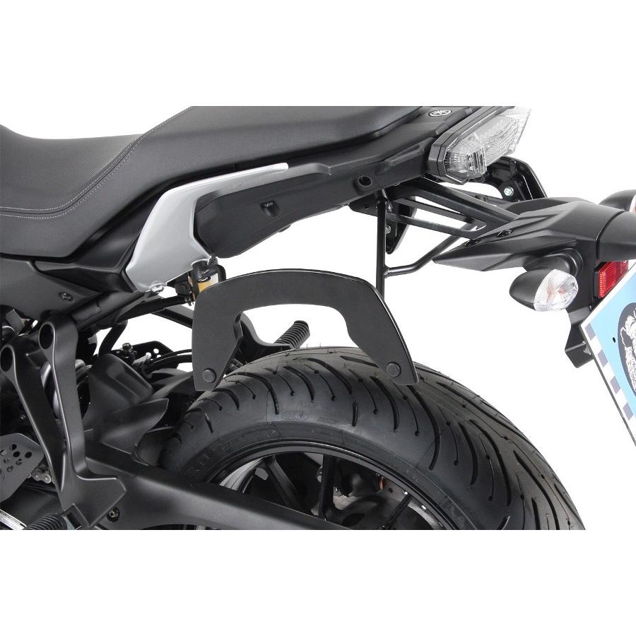 ヘプコ&ベッカー C-Bowサイドキャリア ブラック トレーサー TRACER700/GT 6304554 00 01|バイクパーツ・用品 ラバーマーク