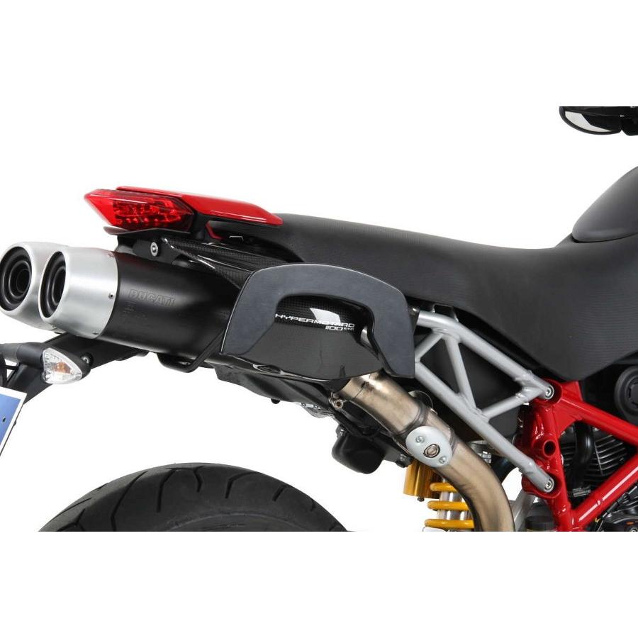 ヘプコ&ベッカー C-Bowサイドキャリア ブラック Hypermotard 796/1100EVO/SP 630713 00 01|バイクパーツ・用品 ラバーマーク