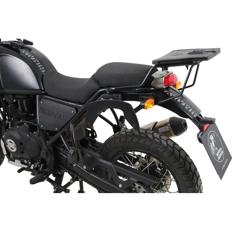 ヘプコ&ベッカー C-Bowサイドキャリア ブラック Himalayan 6307590 00 01｜バイクパーツ・用品　ラバーマーク
