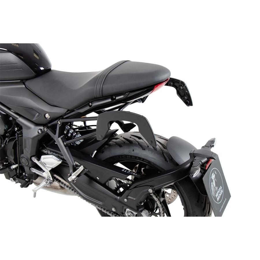 ヘプコ&ベッカー C-Bowサイドキャリア ブラック Trident 660 21 6307612 00 01|バイクパーツ・用品 ラバーマーク