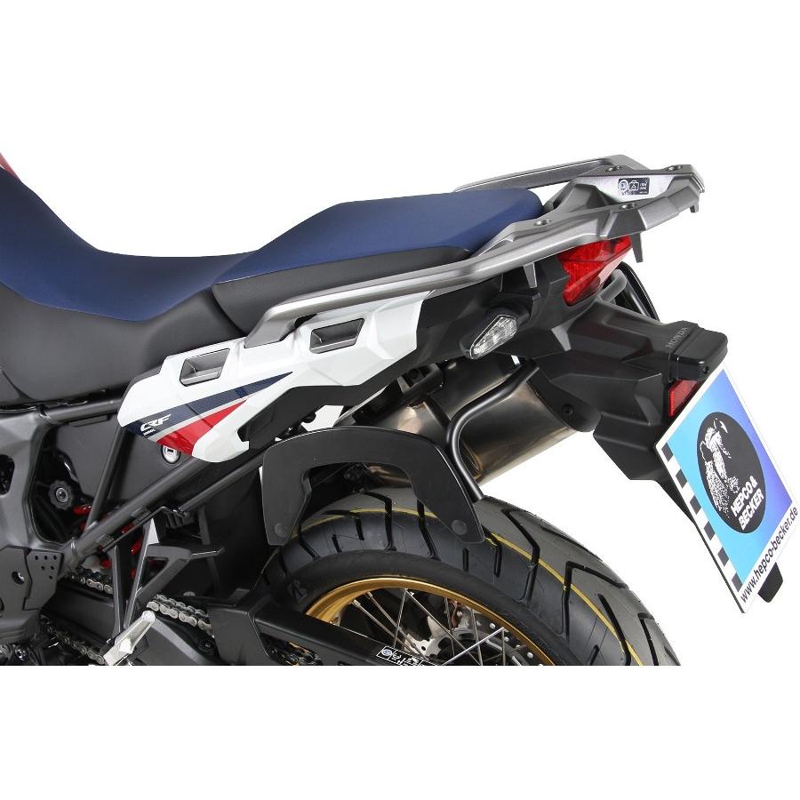 ヘプコ&ベッカー C-Bowサイドキャリア ブラック CRF1000L アフリカツイン AfricaTwin 6309512 00 01|バイクパーツ・用品 ラバーマーク