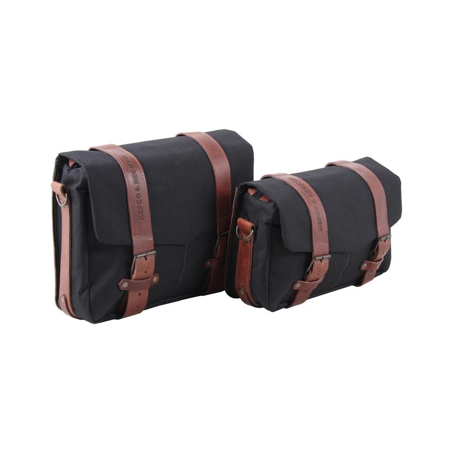 ヘプコ&ベッカー サイドバッグ レガシー C-Bowサイドキャリア用 M＆L 左右セット ブラック 6451976 00 01 ML