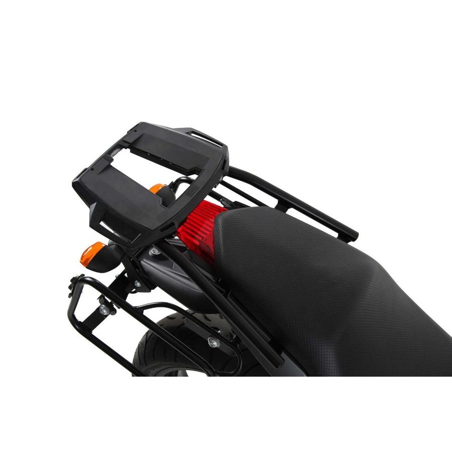 ヘプコ&ベッカー トップケースキャリア アルラック ブラック XJ6 ディバージョン Diversion F｜バイクパーツ・用品　ラバーマーク