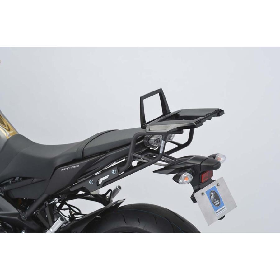 ヘプコ&ベッカー トップケースキャリア アルラック アンスラサイト MT-09|バイクパーツ・用品 ラバーマーク