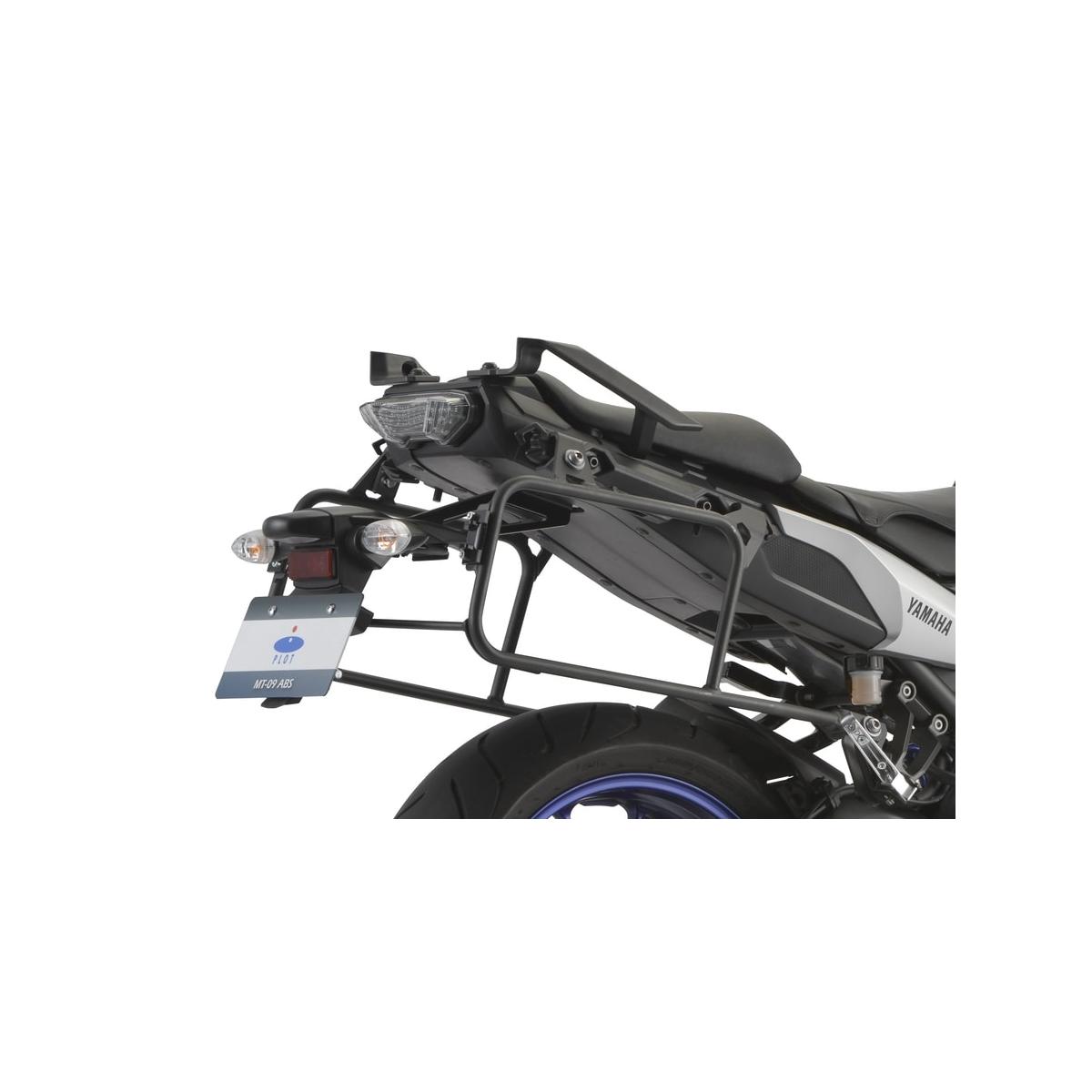 [特価品] ヘプコ&ベッカー サイドキャリア Lock-it アンスラサイト MT-09 TRACER 15-17｜バイクパーツ・用品　ラバーマーク