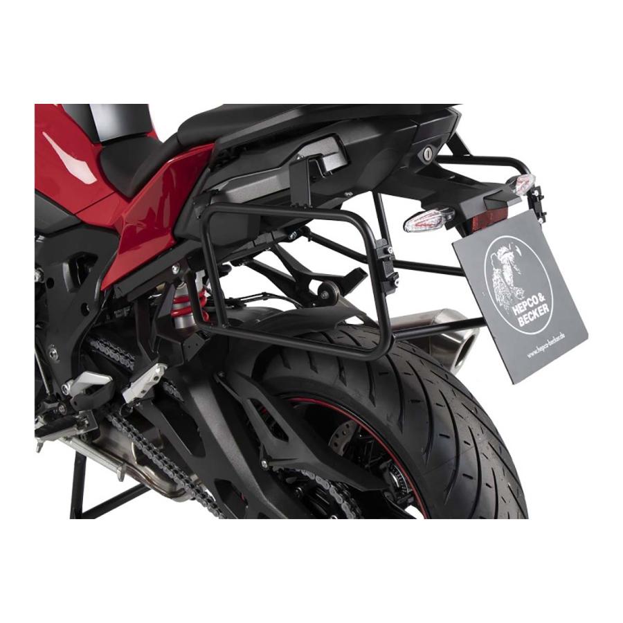 ヘプコ&ベッカー サイドキャリア ロックイット Lock-it ブラック S1000XR｜バイクパーツ・用品　ラバーマーク