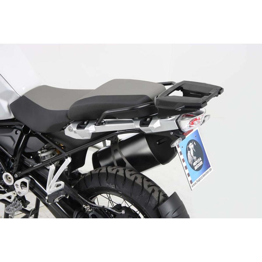ヘプコ&ベッカー トップケースキャリア アルラック ブラック R1200GS アドベンチャー