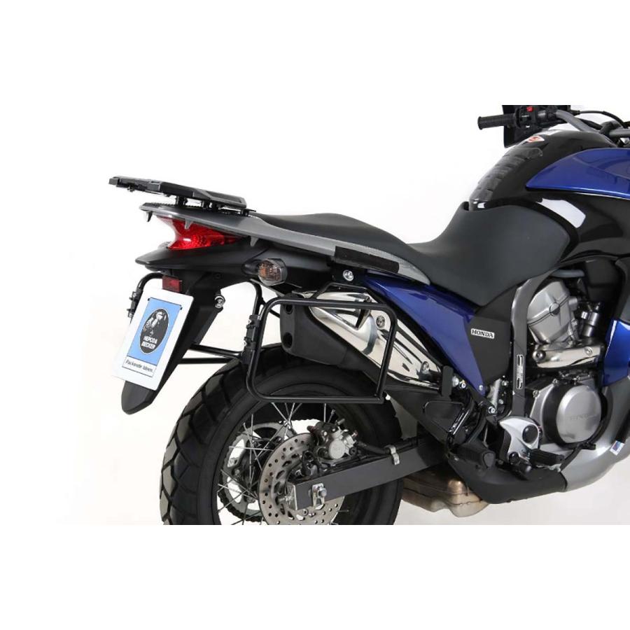 ヘプコ&ベッカー サイドキャリア ロックイット ブラック XL700VTransalp
