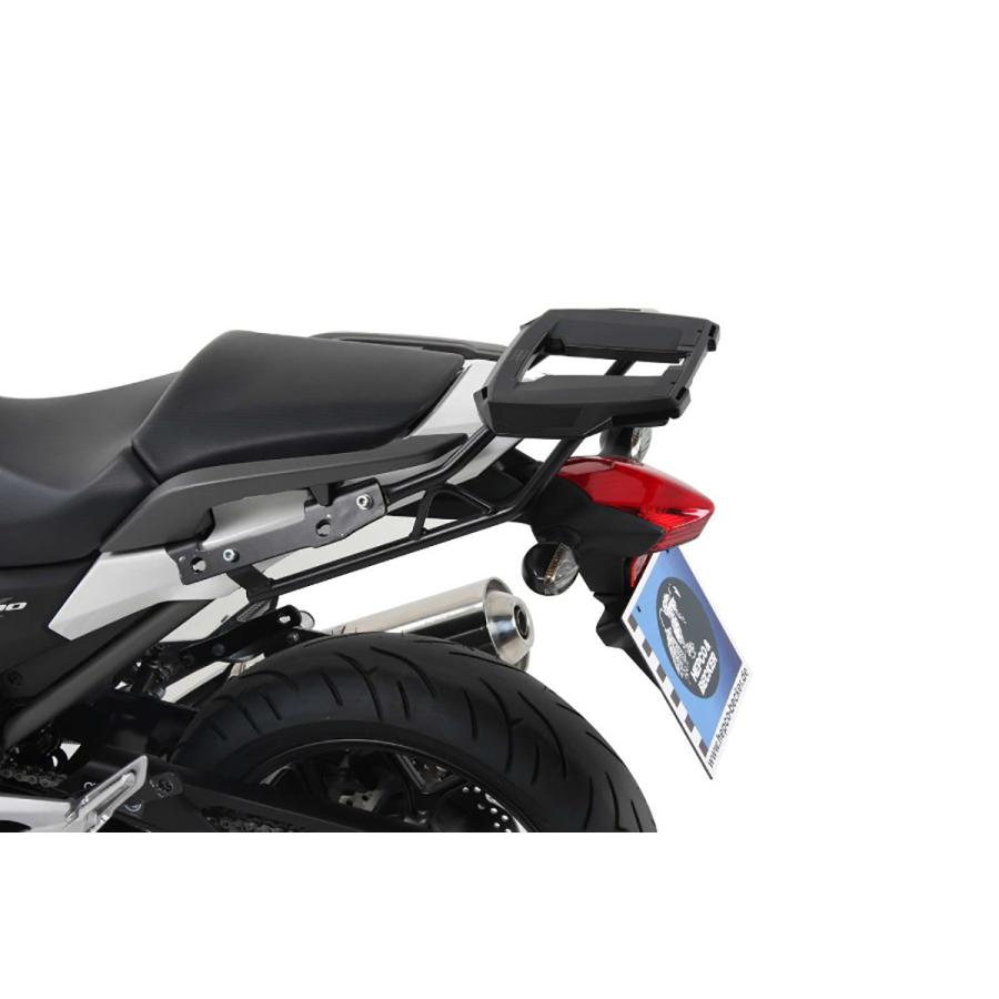 ヘプコ&ベッカー トップケースキャリア アルラック ブラック NC700X 750X DCT｜バイクパーツ・用品　ラバーマーク