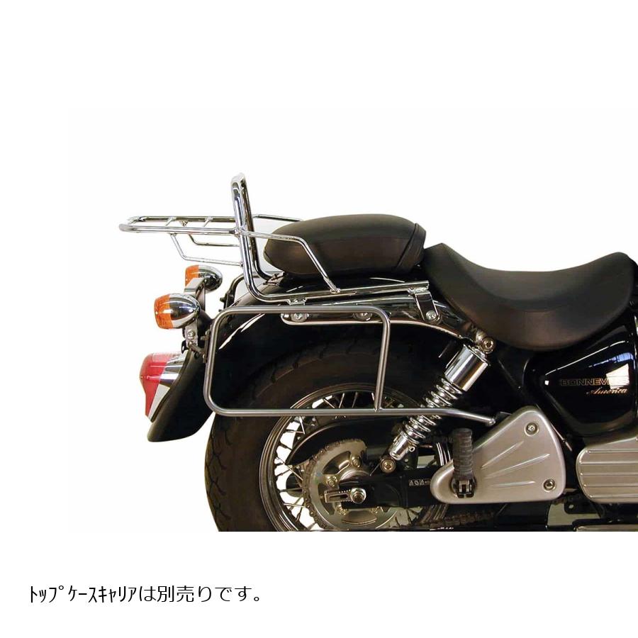 ヘプコ&ベッカー サイドキャリア クローム Bonneville Amerika/Speedmaster 650782 00 02|バイクパーツ・用品 ラバーマーク