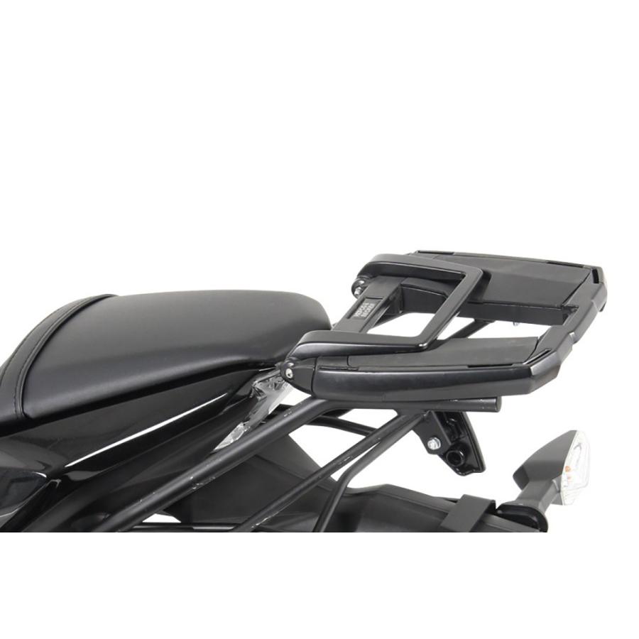ヘプコ&ベッカー トップケースキャリア イージーラック ブラック ニンジャ Ninja650|バイクパーツ・用品 ラバーマーク