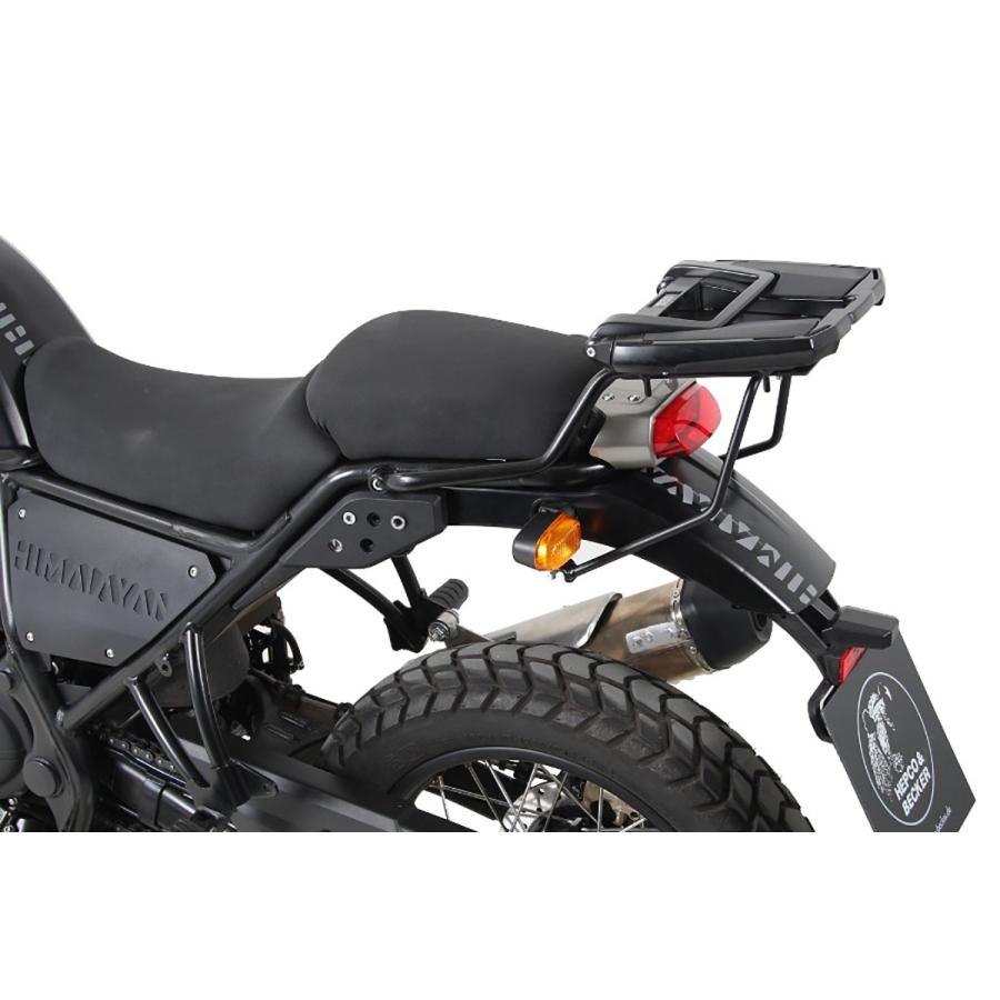 ヘプコ&ベッカー トップケースキャリア イージーラック ブラック Himalayan|バイクパーツ・用品 ラバーマーク