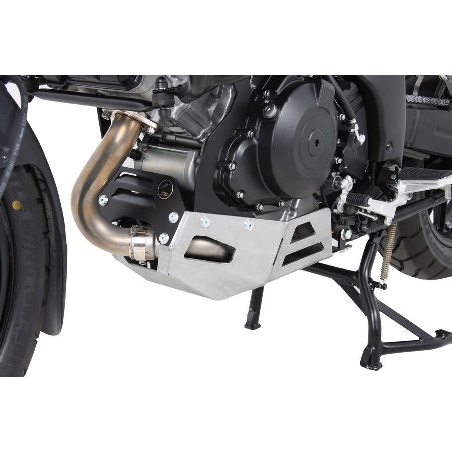 ヘプコ&ベッカー エンジンアンダーガード シルバー V-Strom 1000 ABS｜バイクパーツ・用品　ラバーマーク