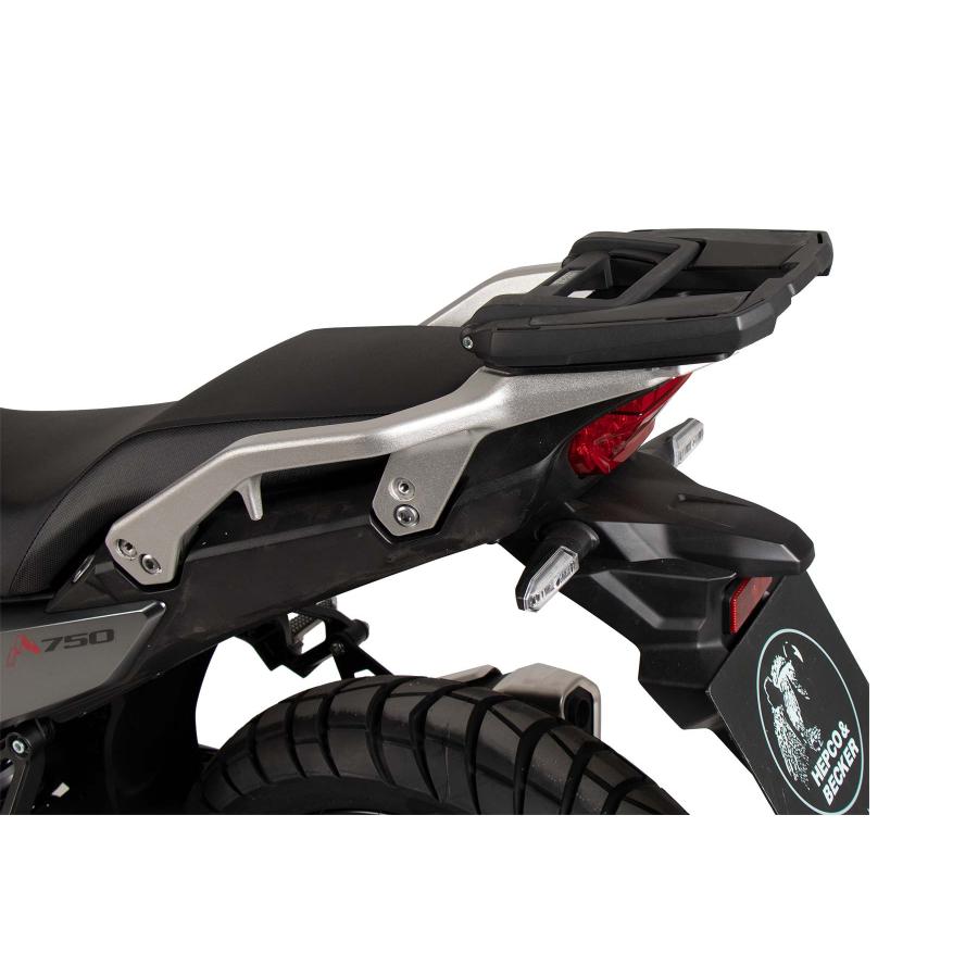 ヘプコ&ベッカー トップケースキャリア イージーラック 純正キャリア流用タイプ ブラック Xl750 Transalp 6629539 01 01