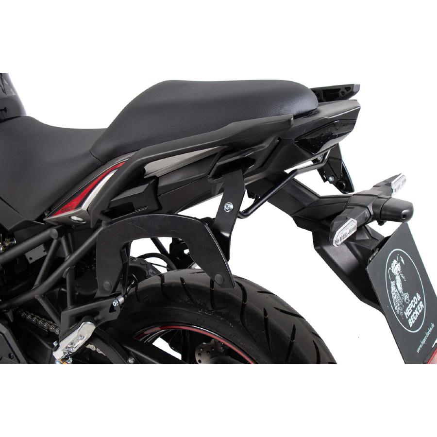 ヘプコ&ベッカー C-Bowサイドキャリア ブラック Versys 650 6302522 00 01|バイクパーツ・用品 ラバーマーク