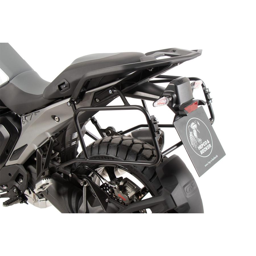 ヘプコ&ベッカー サイドキャリア ブラック R1300GS 6536532 00 01｜バイクパーツ・用品　ラバーマーク