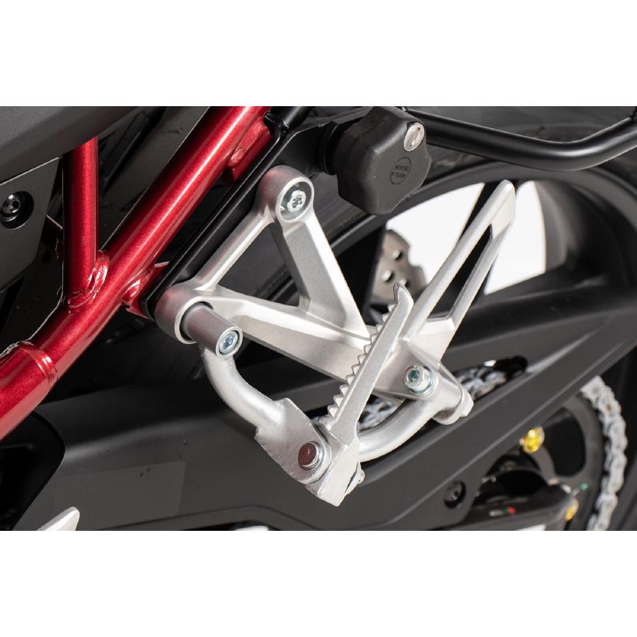 ヘプコ&ベッカー リアステップロワリングキット シルバー CB750 HORNET 42159541 00 09|バイクパーツ・用品 ラバーマーク