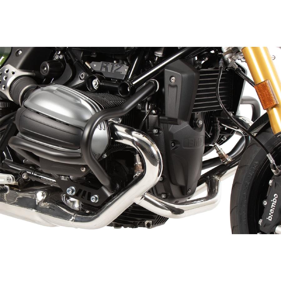 ヘプコ&ベッカー エンジンガード ブラック R12G/S 5016546 00 01|バイクパーツ・用品 ラバーマーク