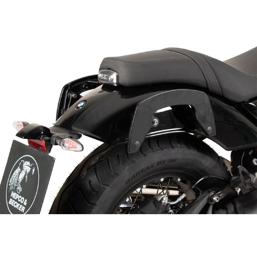 ヘプコアンドベッカー C-Bowサイドキャリア ブラック R12 6306539 00 01｜バイクパーツ・用品　ラバーマーク