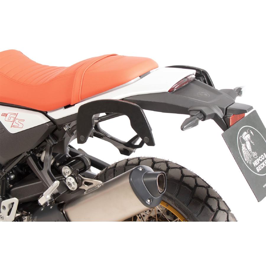 ヘプコ&ベッカー C-Bowサイドキャリア ブラック R12G/S 6306546 00 01|バイクパーツ・用品 ラバーマーク