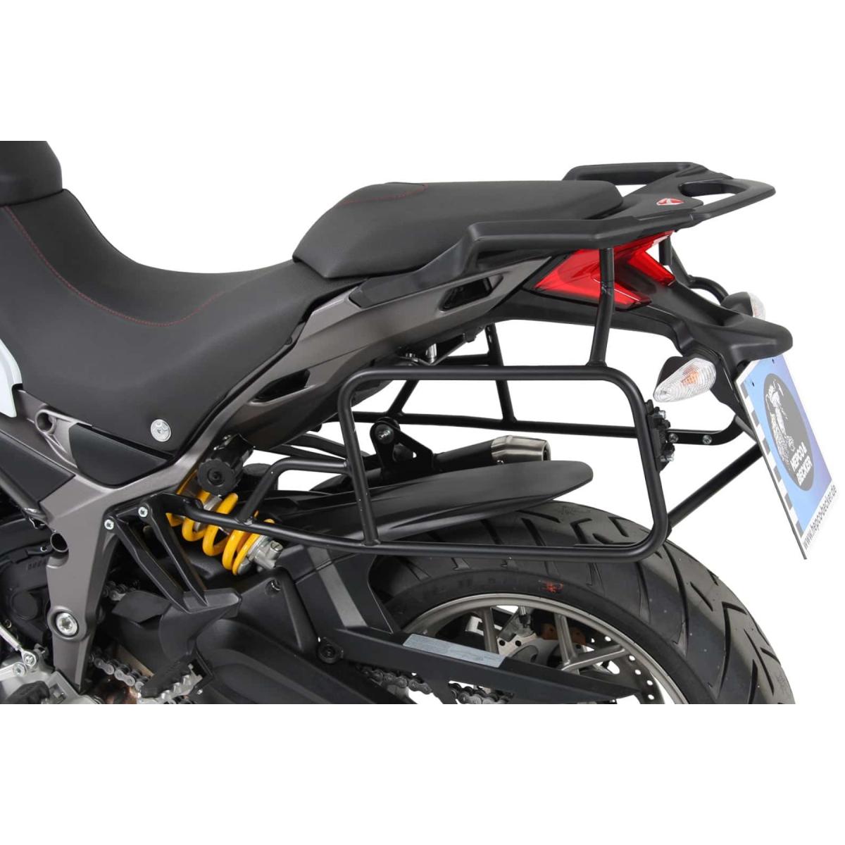 ヘプコ&ベッカー サイドキャリア ブラック Multistrada 950/S 6537552 00 01|バイクパーツ・用品 ラバーマーク