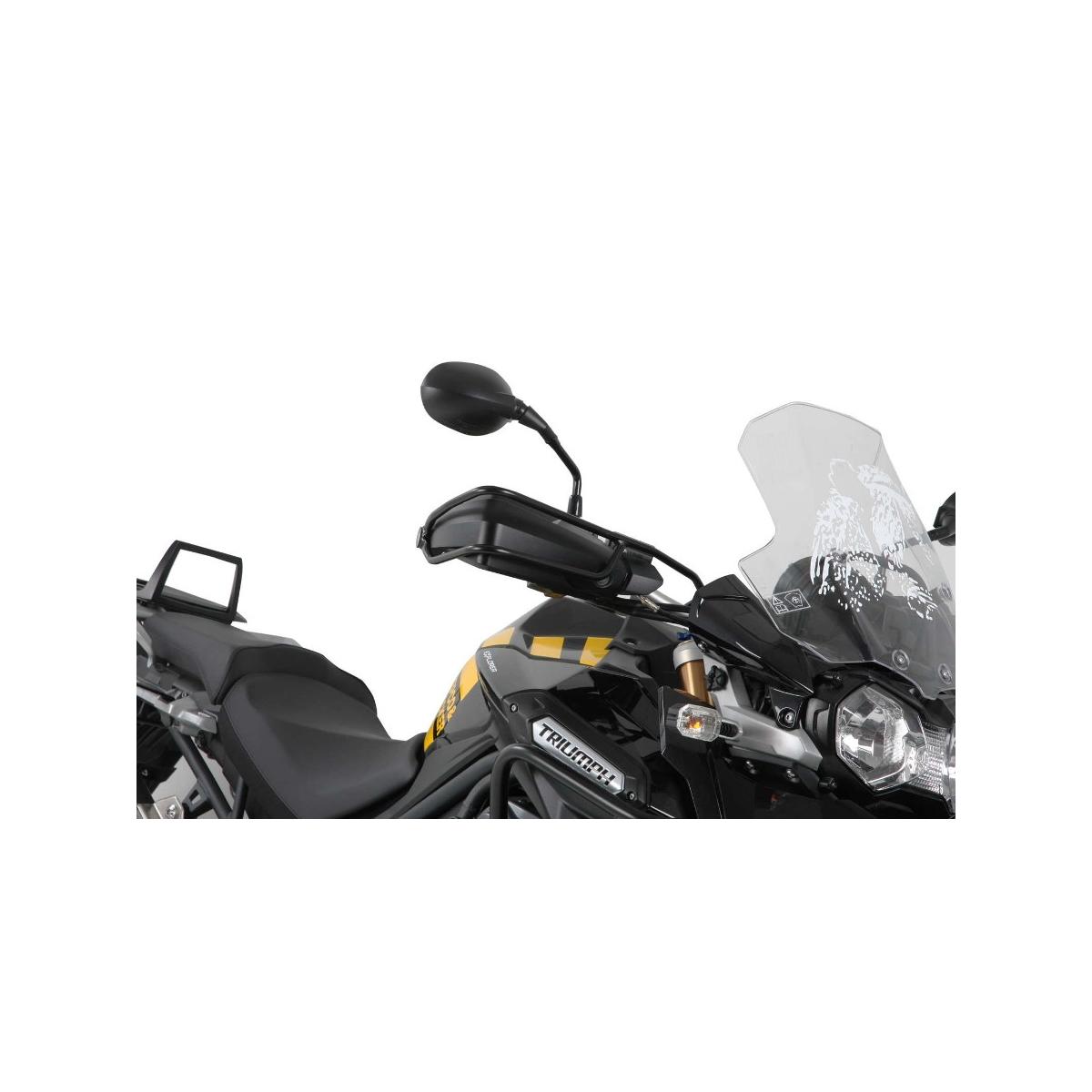 ヘプコ&ベッカー ハンドガード ブラック タイガー Tiger 1200 Explorer｜バイクパーツ・用品　ラバーマーク