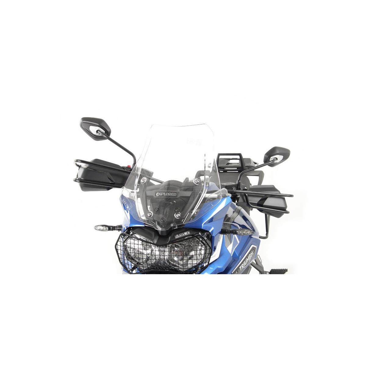 ヘプコ&ベッカー ハンドガード ブラック タイガー Tiger Explorer 1200｜バイクパーツ・用品　ラバーマーク