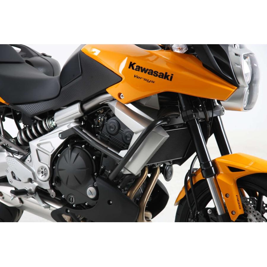 ヘプコ&ベッカー エンジンガード ブラック ヴェルシス Versys
