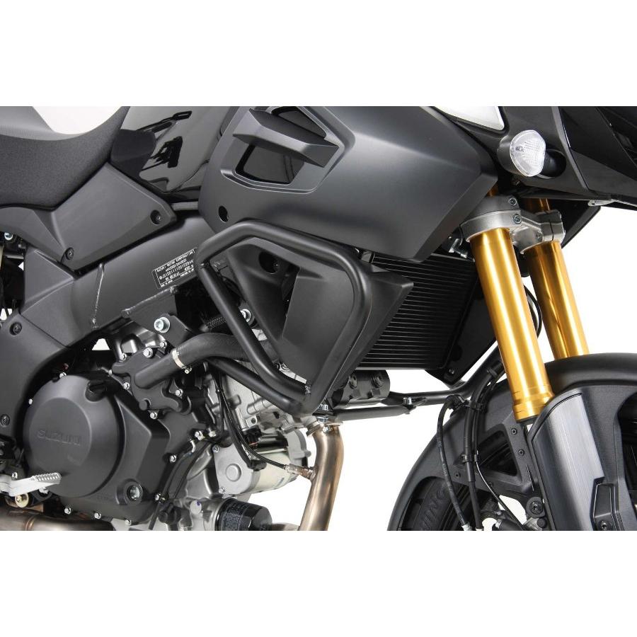 ヘプコ&ベッカー エンジンガード ブラック V-Strom 1000 ABS|バイクパーツ・用品 ラバーマーク