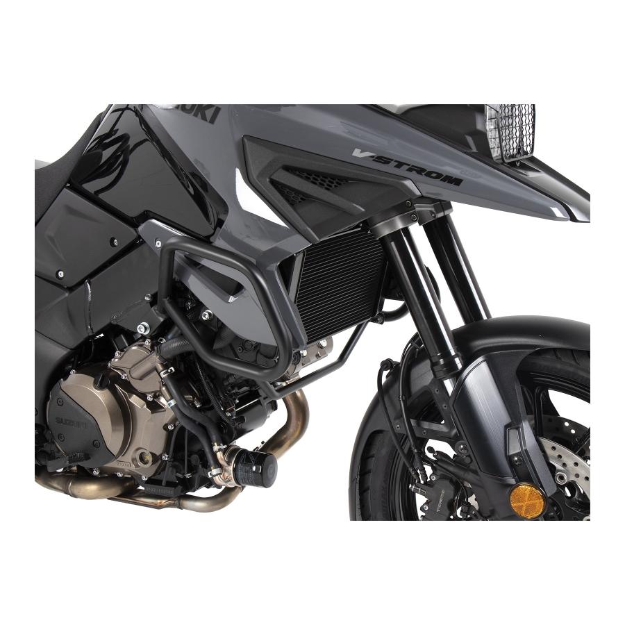 ヘプコ&ベッカー エンジンガード ブラック V-Strom1050｜バイクパーツ・用品　ラバーマーク
