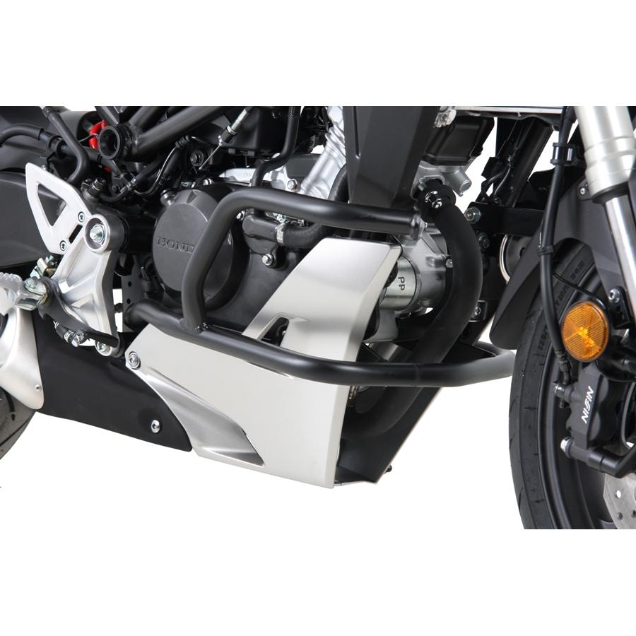 ヘプコ&ベッカー エンジンガード ブラック CB125R