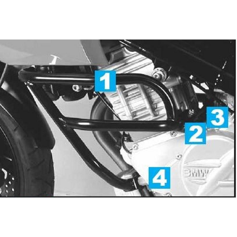 ヘプコ&ベッカー エンジンガード F800S｜バイクパーツ・用品　ラバーマーク 31,103円