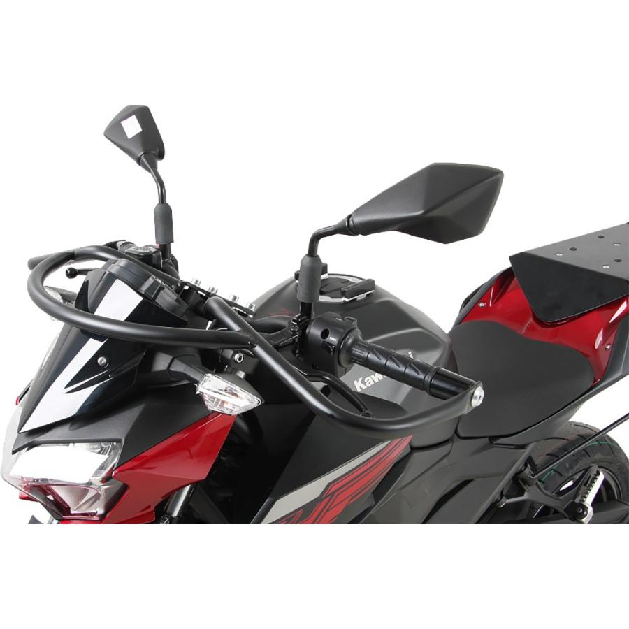 ヘプコ&ベッカー フロントガード ブラック Z400｜バイクパーツ・用品　ラバーマーク