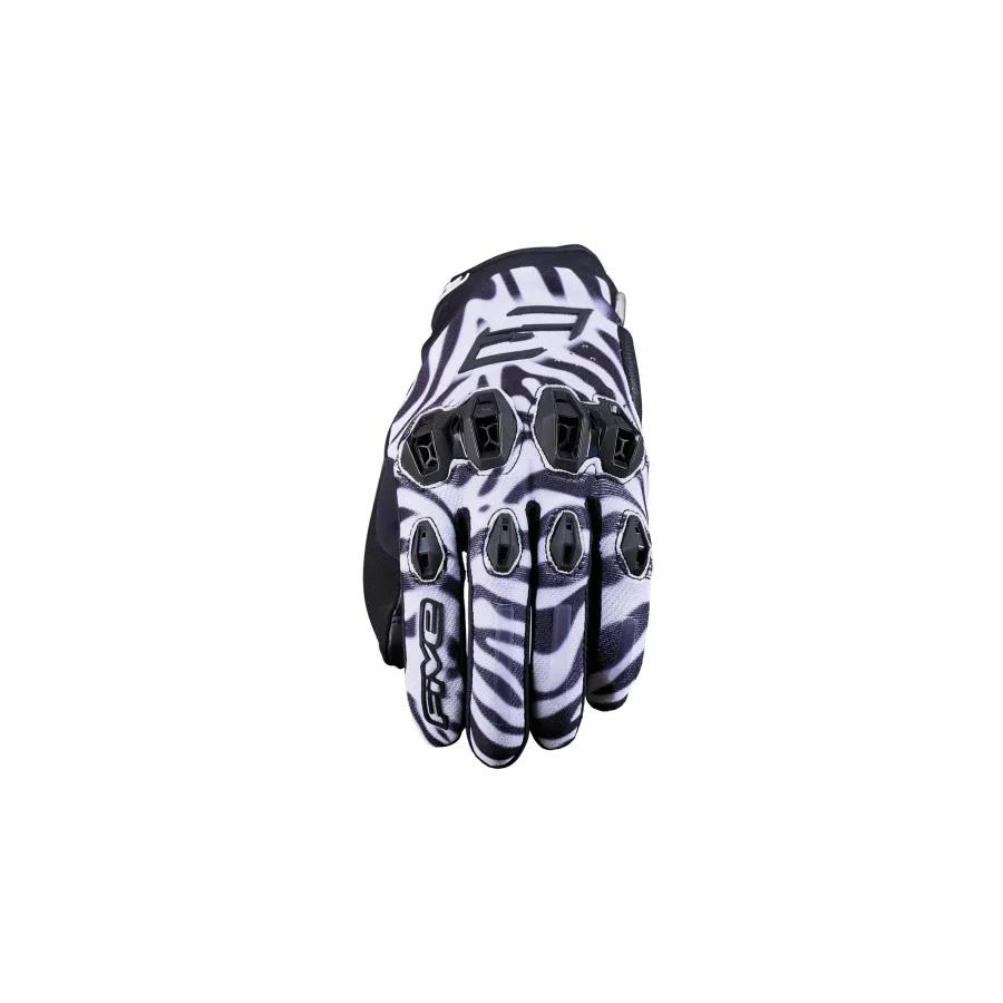 ファイブ グローブ STUNT EVO2 WOMAN ZEBRA ブラック/ホワイト #M 3841300108563