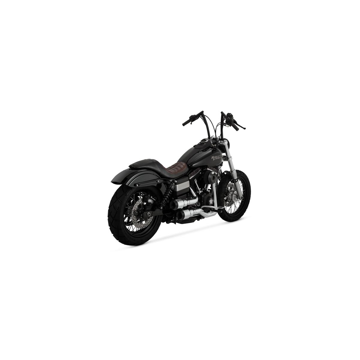 バンス＆ハインズ Hi-Output Granades 2-2 クローム/ブラック DYNA 06-17 1800-1771｜バイクパーツ・用品　ラバーマーク 80,223円