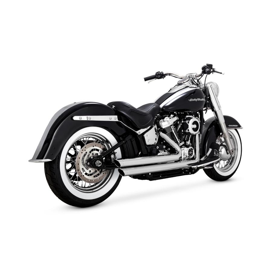 バンス＆ハインズ BigShots Staggered PCX ビッグショットスタッガード マフラー クローム CHR SOFTAIL 1800-2581