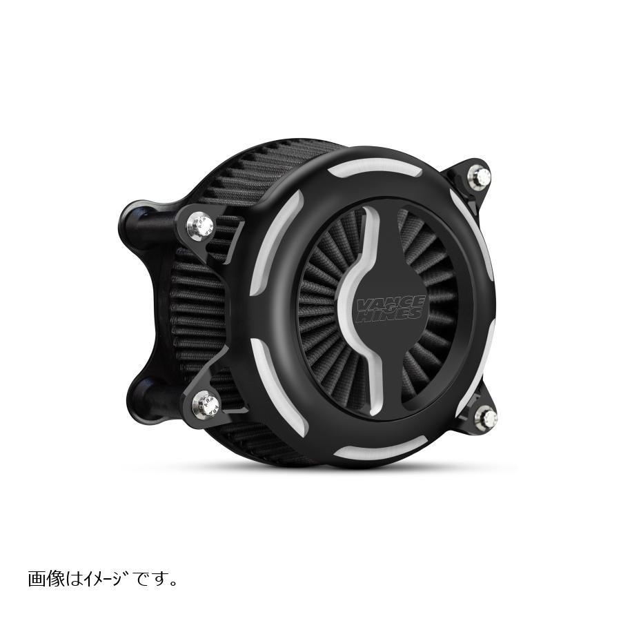 バンス＆ハインズ VO2 エアクリーナー Blade ブラック CON TWIN CAM(ケーブル2本引き）99-17(FXDLS除く） 40391
