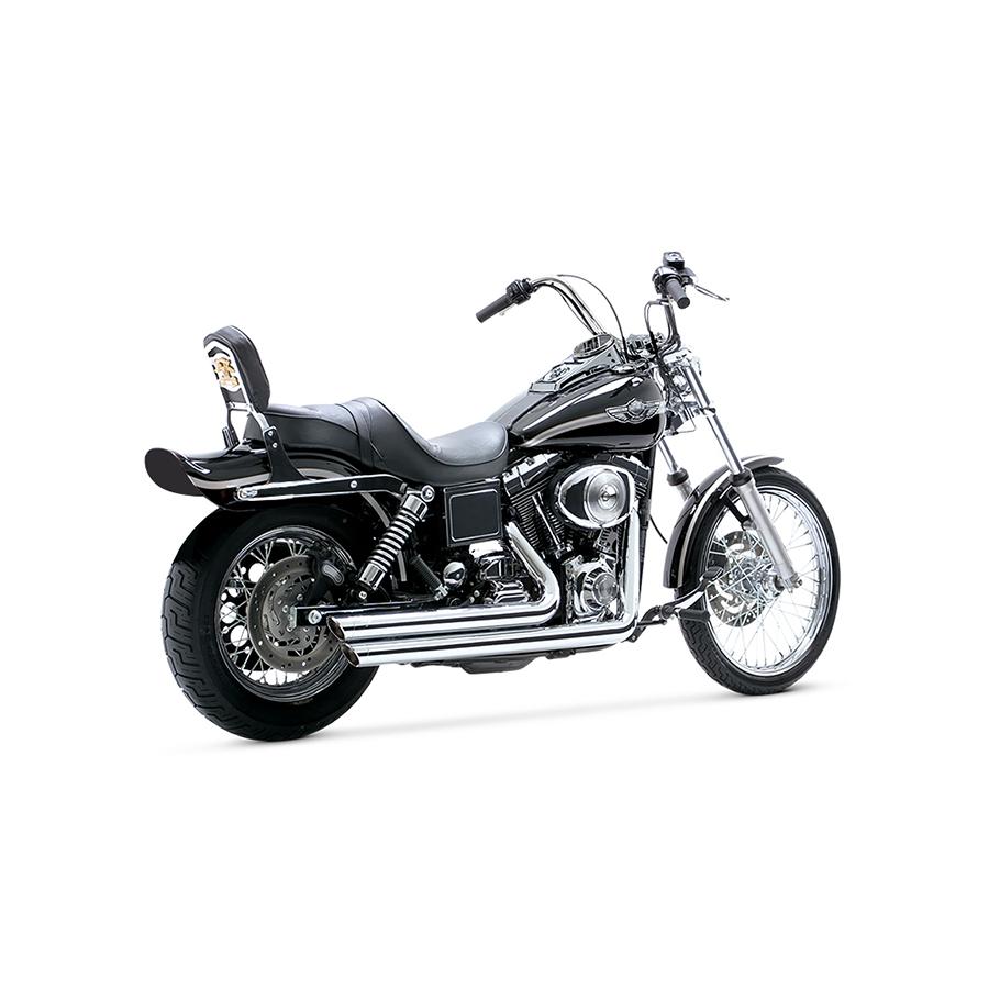 バンス＆ハインズ BigShots Staggered クローム DYNA 91-05 V17911｜バイクパーツ・用品　ラバーマーク