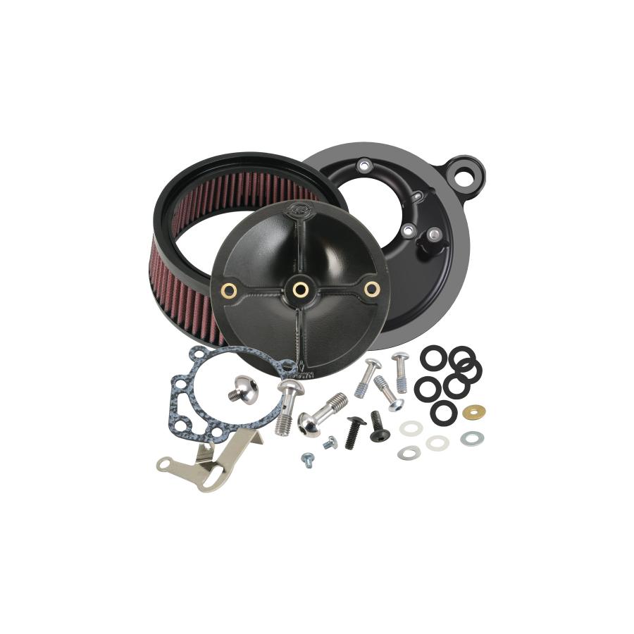 S&Sサイクル ステルスエアクリーナーキット BIG TWIN 93-99 エアクリーナーエレメント|バイクパーツ・用品 ラバーマーク