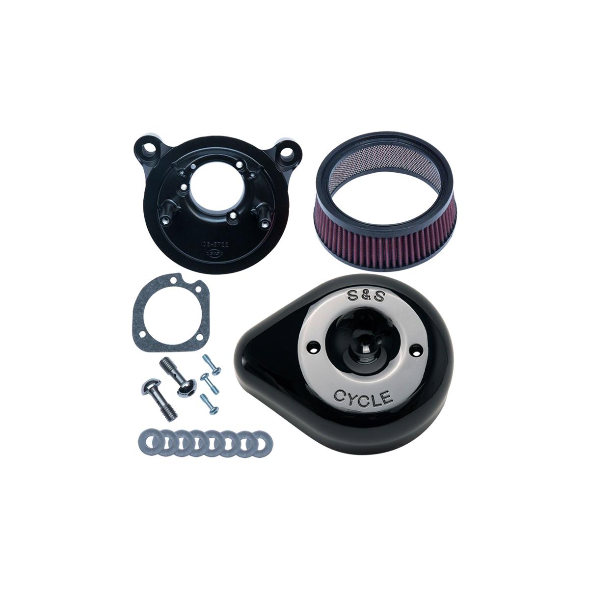 エスアンドエスサイクル ステルスティアドロップa Cキット ブラック Twin Cam ケーブル2本引 01 17 エアクリーナーエレメント S Menvacation Com