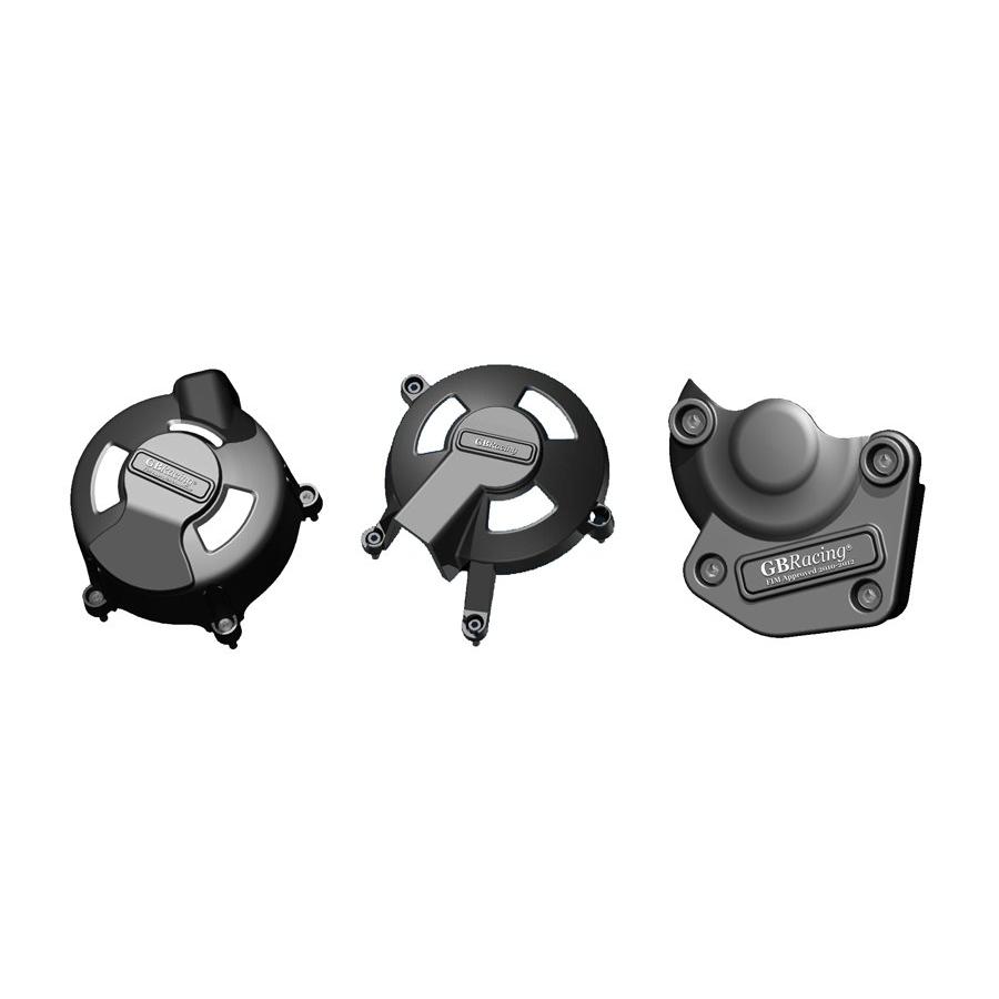 GB RACING (ジービーレーシング) エンジンカバーセット 3点 TRIUMPH DAYTONA675/R STREET TRIPLE/R EC-D675-SET-GBR