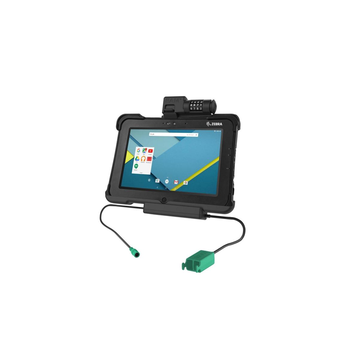 ラムマウント GDSパワードック(Zebra XSLATE L10専用) USB TypeAポートx2 ボール無 RAM-HOL-ZE15PD2CLU RAM-HOL-ZE15PD2CLU