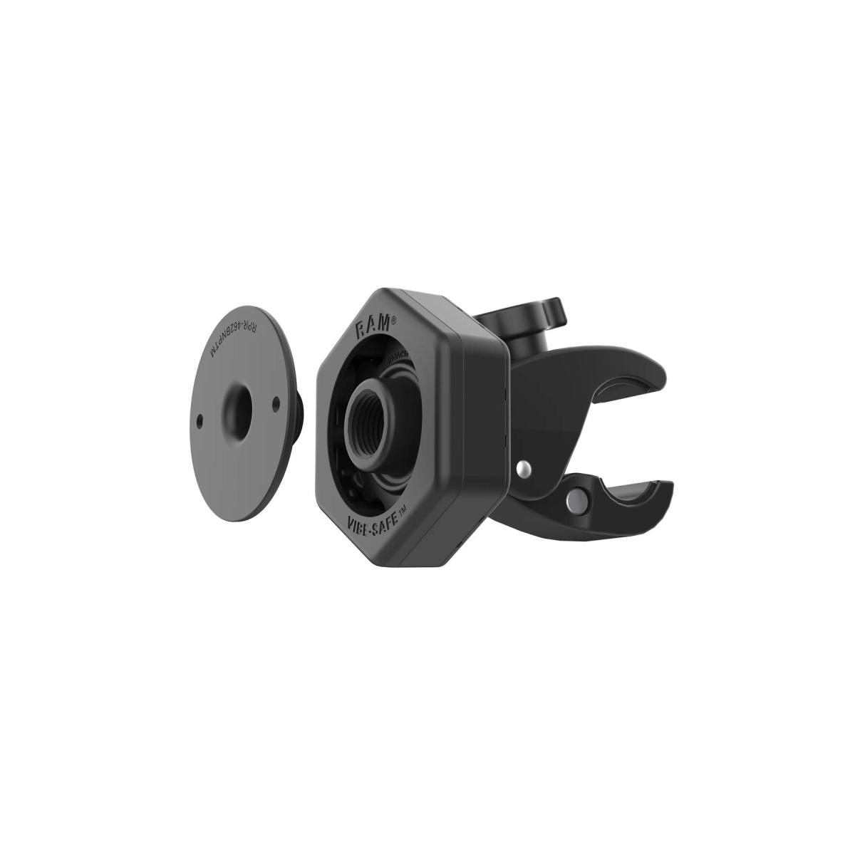 ラムマウント 防振アダプター付タフクロー(S) φ15.9-28.9mm対応 ボール無 【Vibe-Safe】 RAP-400-462NPT RAP-400-462NPT