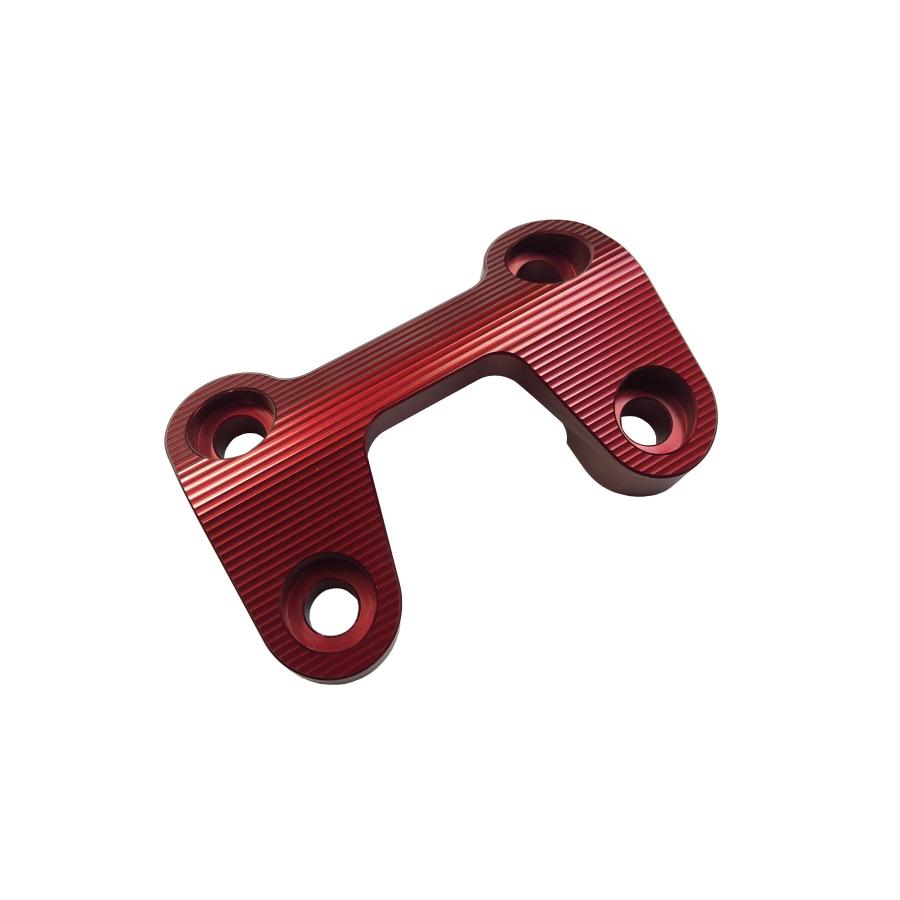 BIKERS (バイカーズ) ハンドルバークランプ レッド PCX PCX150 PCX160 H0393-RED｜バイクパーツ・用品　ラバーマーク