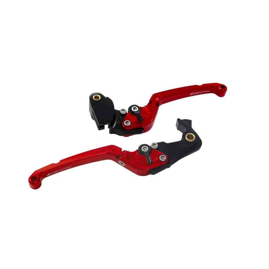 BIKERS (バイカーズ) 可倒式レバーセット フラット レッド Z900RS Z1000 ニンジャ Ninja1000 K0512-RED 15,620円