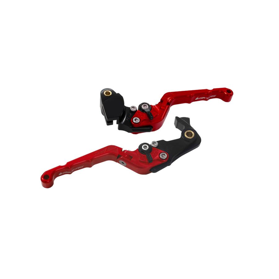 BIKERS (バイカーズ) 可倒式レバーセット カーブ レッド Z900RS Z1000 ニンジャ Ninja1000 K0514-RED 14,839円
