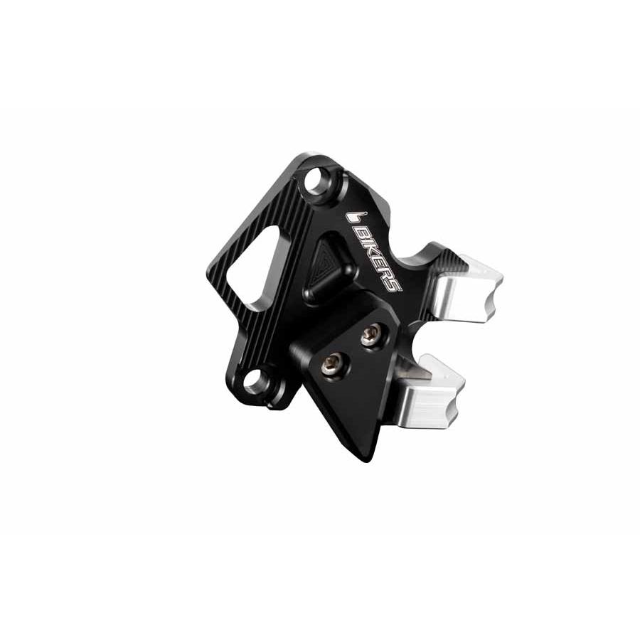 BIKERS (バイカーズ) フロントキャリパーガード ブラック KSR110/KSR PRO K0126-BLK|バイクパーツ・用品 ラバーマーク
