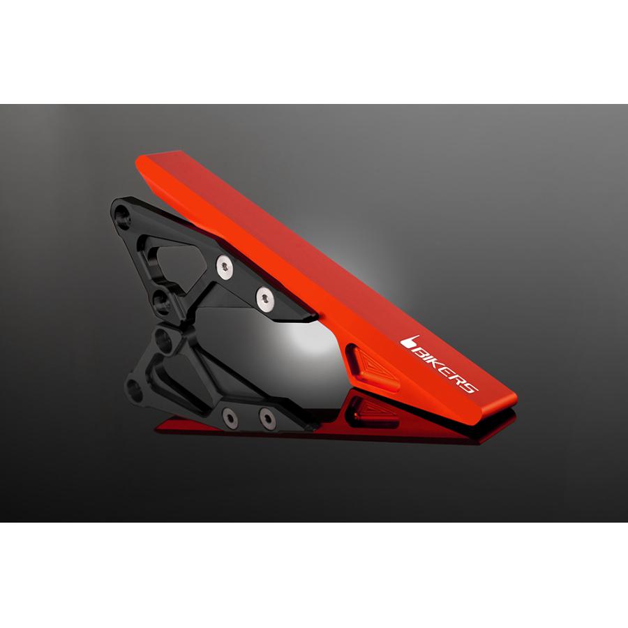 BIKERS (バイカーズ) チェーンカバー オレンジ KSR PRO K0128-ORG｜バイクパーツ・用品　ラバーマーク