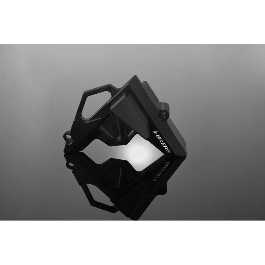 BIKERS (バイカーズ) フロントスプロケットカバー ブラック KSR PRO K0129-BLK